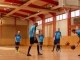 Basketballfreundschaftsspiel SV Reichenbach vs Görlitzer BC Squirrels und Minikicker der Abteilung Fußball am 7. Februar 2016