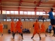 Basketballfreundschaftsspiel SV Reichenbach vs Görlitzer BC Squirrels und Minikicker der Abteilung Fußball am 7. Februar 2016