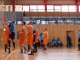 Basketballfreundschaftsspiel SV Reichenbach vs Görlitzer BC Squirrels und Minikicker der Abteilung Fußball am 7. Februar 2016