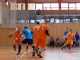 Basketballfreundschaftsspiel SV Reichenbach vs Görlitzer BC Squirrels und Minikicker der Abteilung Fußball am 7. Februar 2016