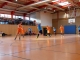 Basketballfreundschaftsspiel SV Reichenbach vs Görlitzer BC Squirrels und Minikicker der Abteilung Fußball am 7. Februar 2016