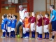Basketballfreundschaftsspiel SV Reichenbach vs Görlitzer BC Squirrels und Minikicker der Abteilung Fußball am 7. Februar 2016