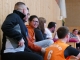 Basketballfreundschaftsspiel SV Reichenbach vs Görlitzer BC Squirrels und Minikicker der Abteilung Fußball am 7. Februar 2016