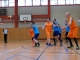 Basketballfreundschaftsspiel SV Reichenbach vs Görlitzer BC Squirrels und Minikicker der Abteilung Fußball am 7. Februar 2016