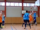 Basketballfreundschaftsspiel SV Reichenbach vs Görlitzer BC Squirrels und Minikicker der Abteilung Fußball am 7. Februar 2016