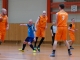 Basketballfreundschaftsspiel SV Reichenbach vs Görlitzer BC Squirrels und Minikicker der Abteilung Fußball am 7. Februar 2016