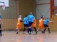 Basketballfreundschaftsspiel SV Reichenbach vs Görlitzer BC Squirrels und Minikicker der Abteilung Fußball am 7. Februar 2016