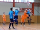 Basketballfreundschaftsspiel SV Reichenbach vs Görlitzer BC Squirrels und Minikicker der Abteilung Fußball am 7. Februar 2016