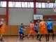 Basketballfreundschaftsspiel SV Reichenbach vs Görlitzer BC Squirrels und Minikicker der Abteilung Fußball am 7. Februar 2016