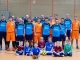 Basketballfreundschaftsspiel SV Reichenbach vs Görlitzer BC Squirrels und Minikicker der Abteilung Fußball am 7. Februar 2016