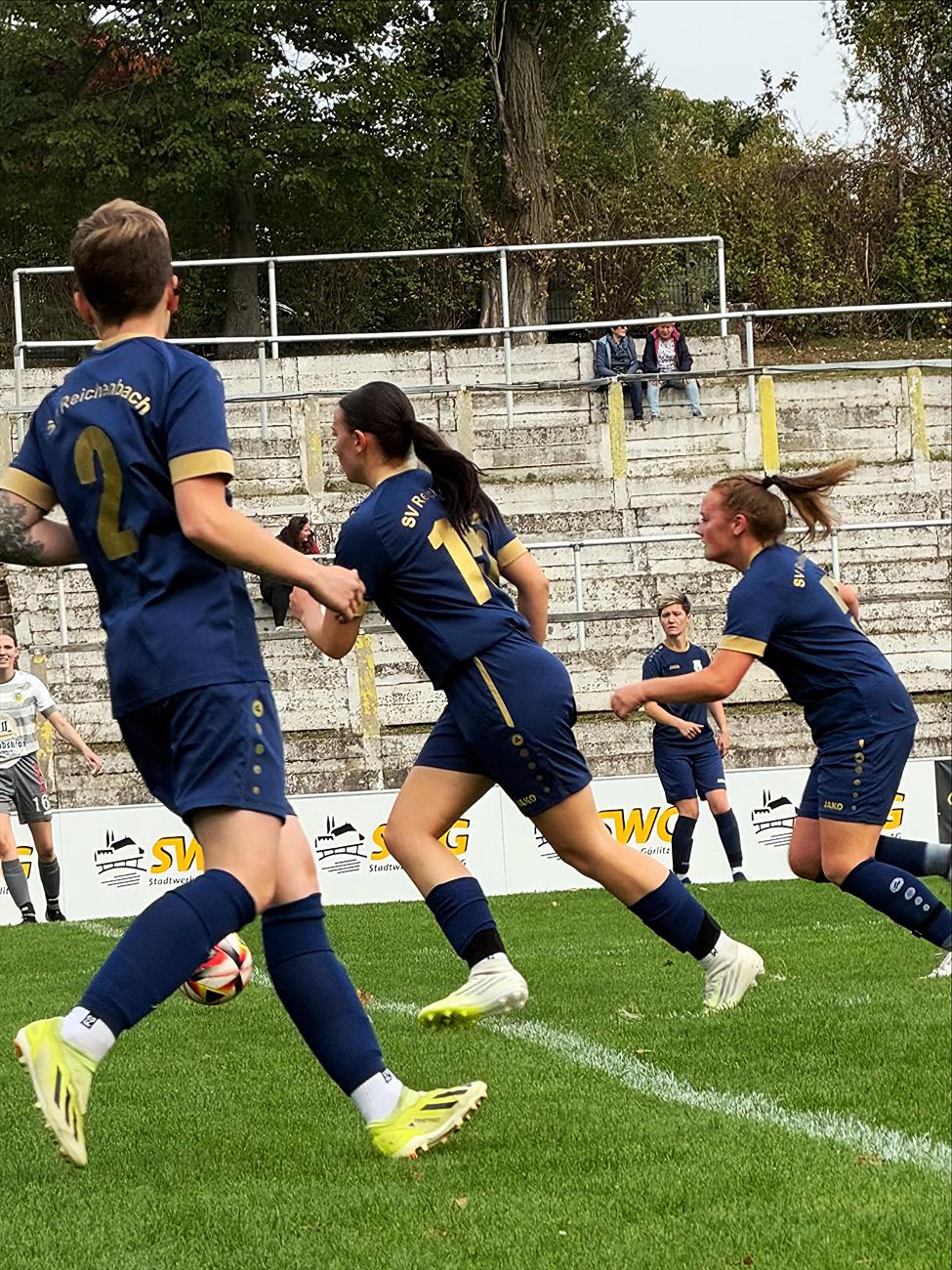 Frauen - Sachsenklasse Frauen Ost - NFV Gelb-Weiß Görlitz 09 vs SpG SV Reichenbach / Seer Wölfe F.C./Holtendorfer SV (2:3)