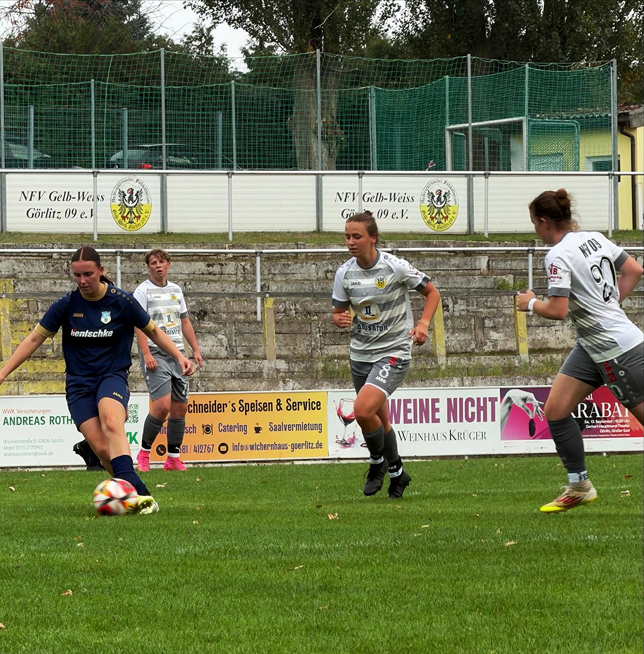 Frauen - Sachsenklasse Frauen Ost - NFV Gelb-Weiß Görlitz 09 vs SpG SV Reichenbach / Seer Wölfe F.C./Holtendorfer SV (2:3)