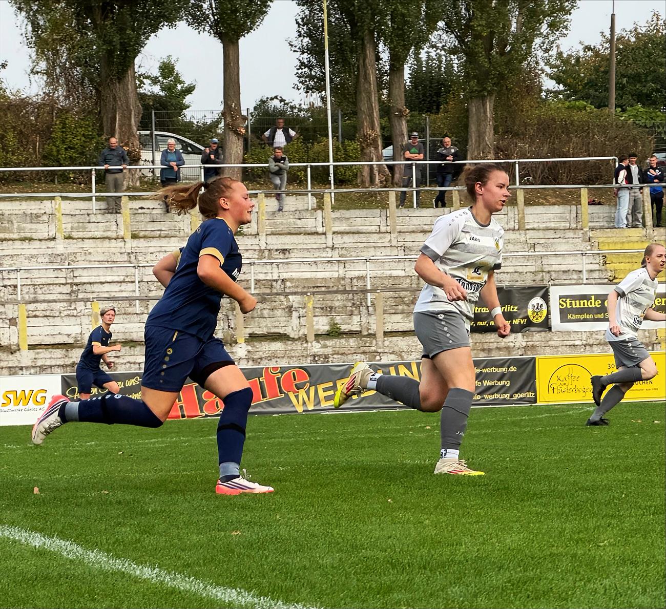 Frauen - Sachsenklasse Frauen Ost - NFV Gelb-Weiß Görlitz 09 vs SpG SV Reichenbach / Seer Wölfe F.C./Holtendorfer SV (2:3)