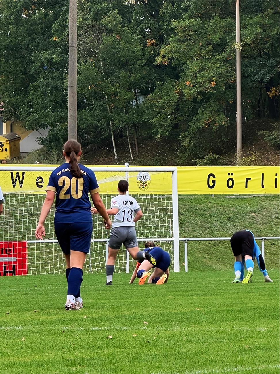 Frauen - Sachsenklasse Frauen Ost - NFV Gelb-Weiß Görlitz 09 vs SpG SV Reichenbach / Seer Wölfe F.C./Holtendorfer SV (2:3)