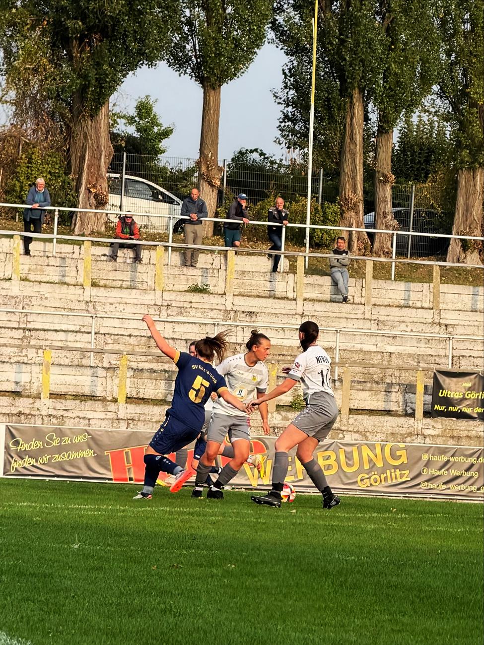Frauen - Sachsenklasse Frauen Ost - NFV Gelb-Weiß Görlitz 09 vs SpG SV Reichenbach / Seer Wölfe F.C./Holtendorfer SV (2:3)