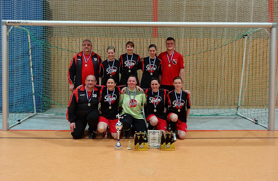 Frauenfußballturnier des SV Reichenbach am 8. Februar 2015