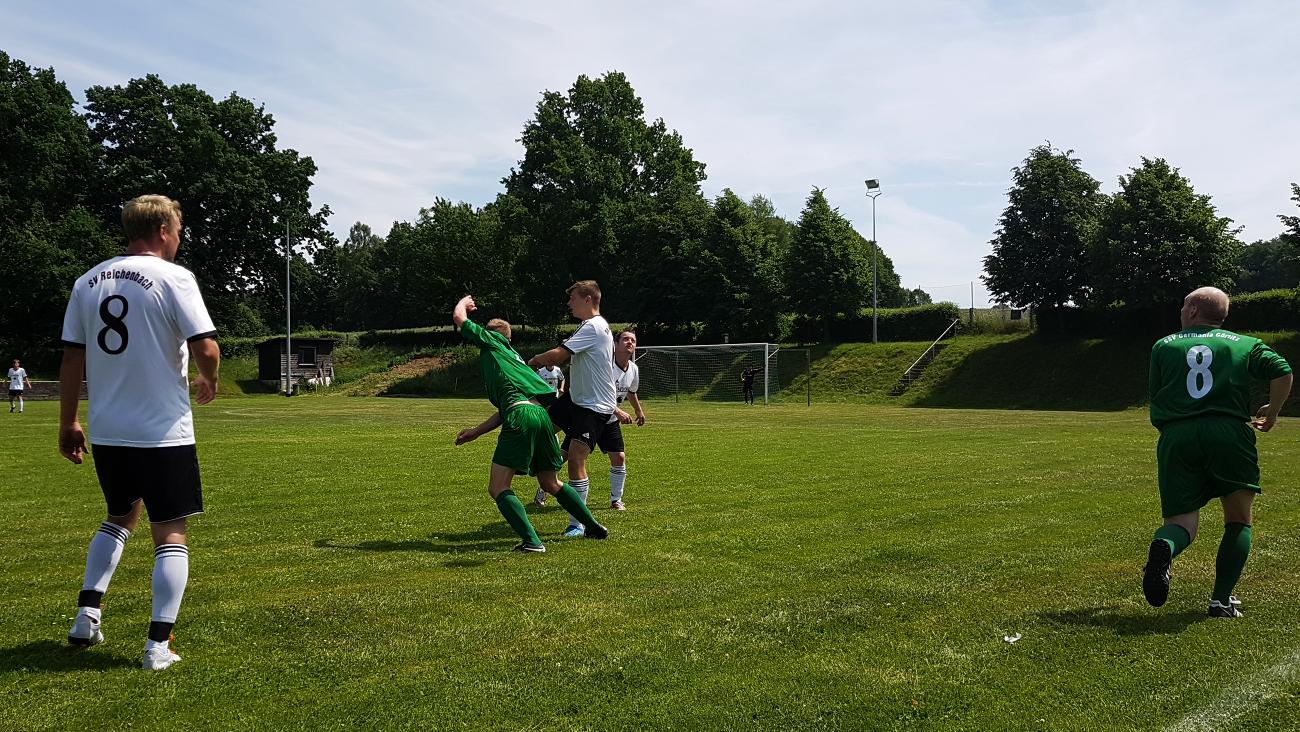 Fußball-1. Männer – SV Reichenbach : SSV Germania Görlitz (2:7) am 11. Juni 2017