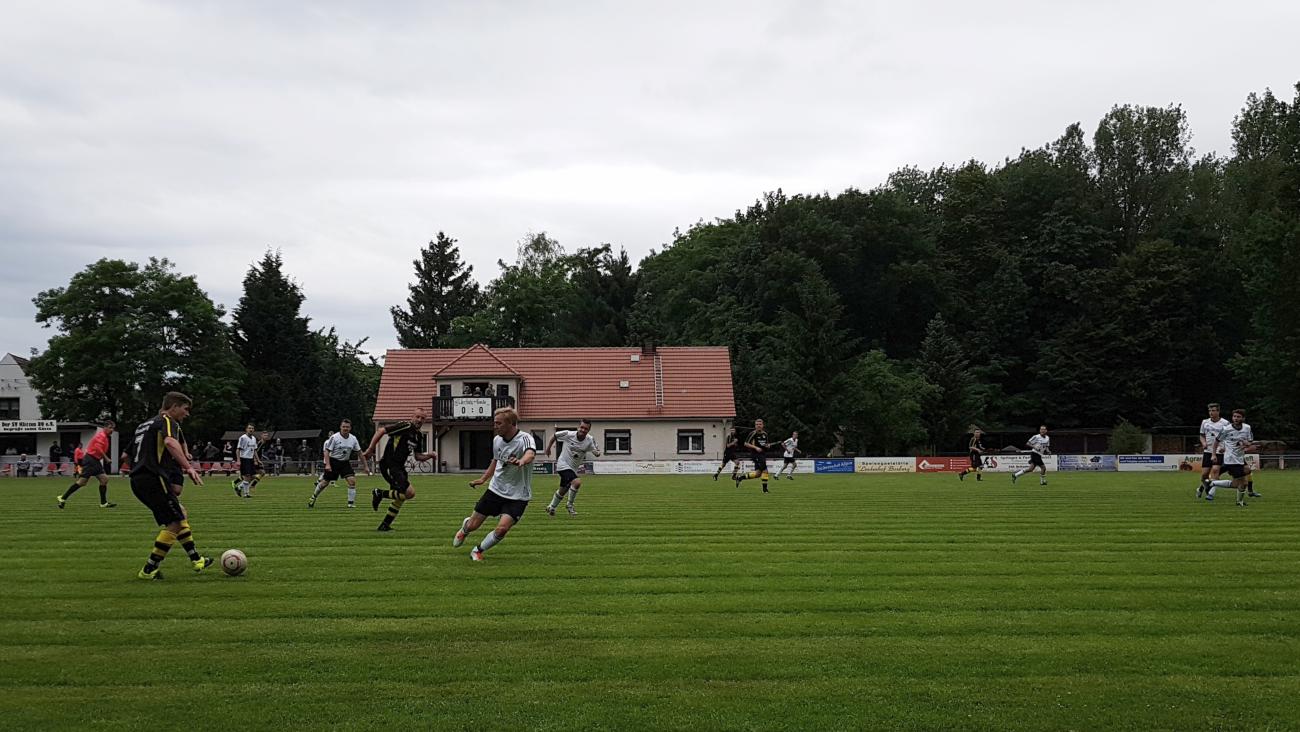 Fußball-1. Männer – SV Klitten/Boxberg : SV Reichenbach (3:0) am 17. Juni 2017