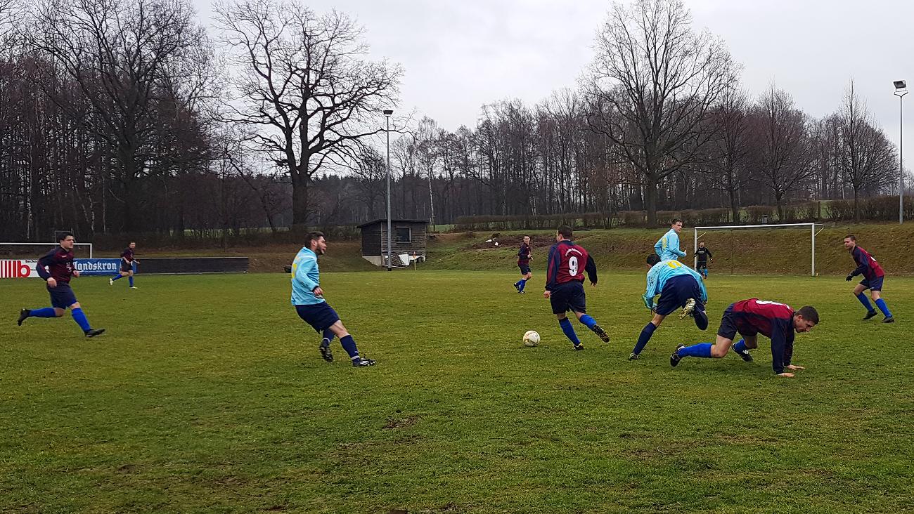 Fußball-1. Männer – SV Reichenbach : SV Aufbau Kodersdorf (1:2) am 16. März 2019