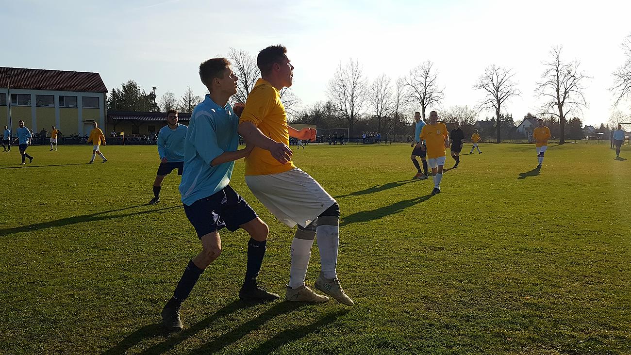 Fußball-1. Männer – 1. Rothenburger SV : SV Reichenbach (1:2) am 23. März 2019