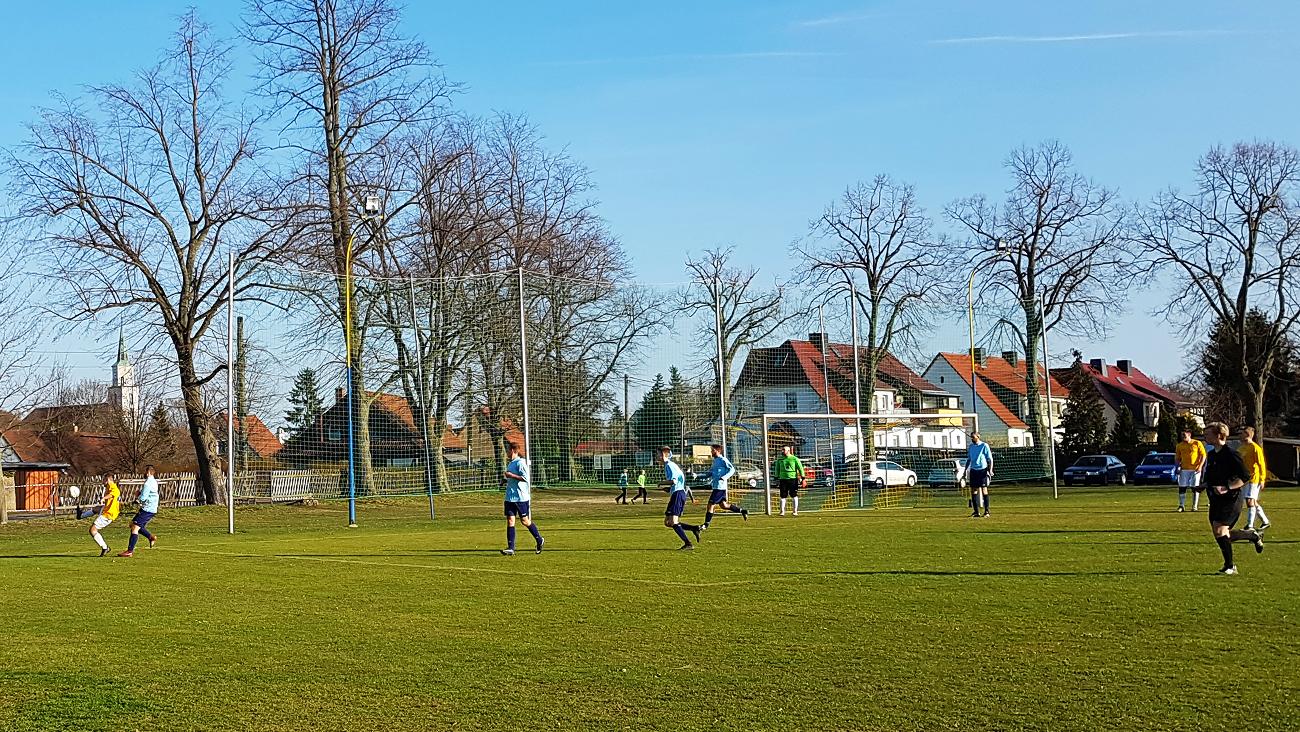 Fußball-1. Männer – 1. Rothenburger SV : SV Reichenbach (1:2) am 23. März 2019