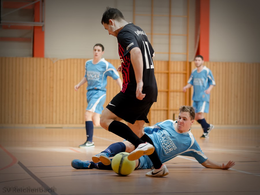 Hallenfußballturnier der 1. und 2. Männermannschaft am 18. Februar 2014, Foto: Mario Pohl