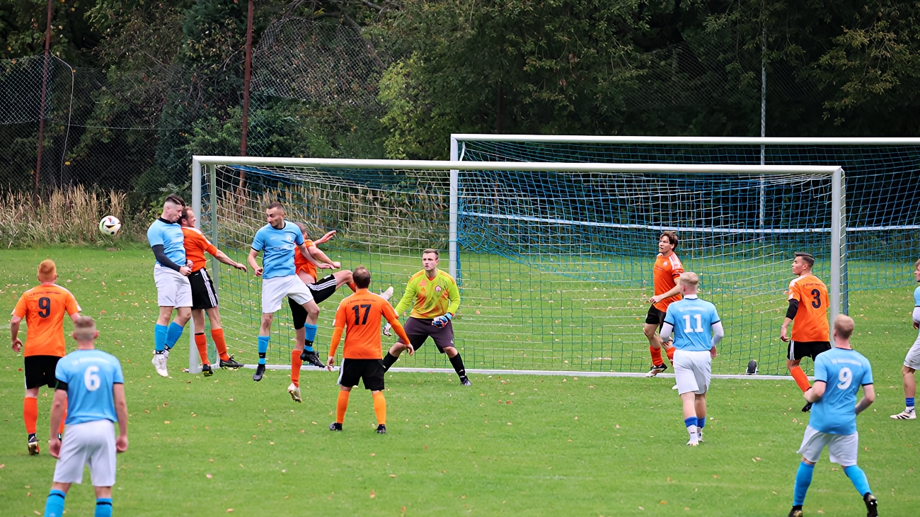SpG SV Reichenbach/LSV Friedersdorf 9er vs SpG SV Arnsdorf-Hilbersdorf 9er Endstand 2:4, Bilder: Gerd Fechner