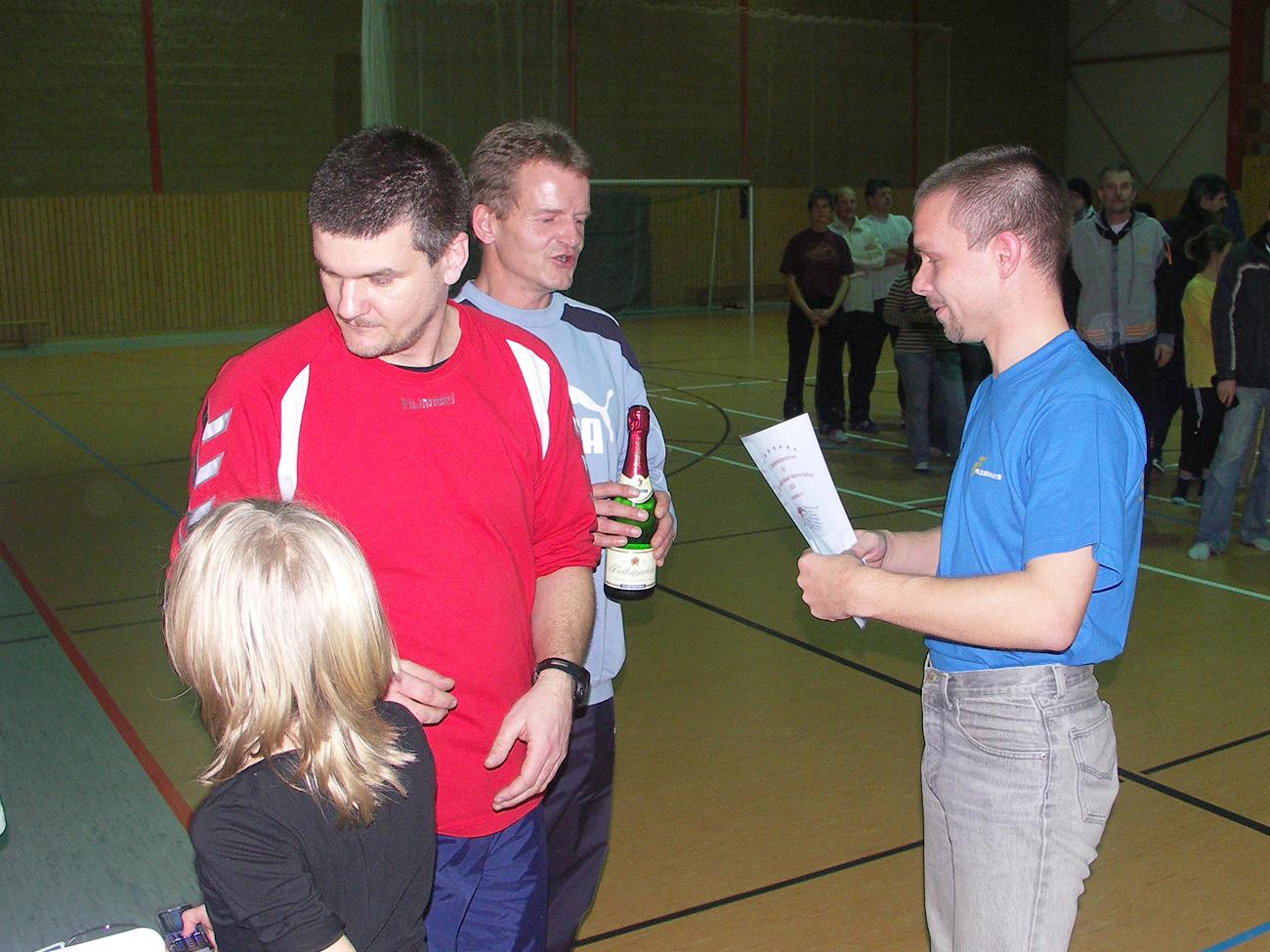 Zipfelmuetzenturnier am 20. Dezember 2008 in der Sporthalle Reichenbach OL