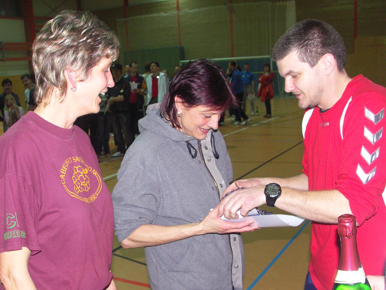 Zipfelmuetzenturnier am 20. Dezember 2008 in der Sporthalle Reichenbach OL