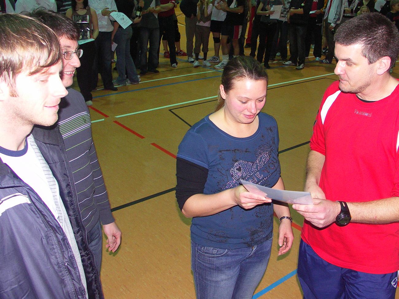 Zipfelmuetzenturnier am 20. Dezember 2008 in der Sporthalle Reichenbach OL
