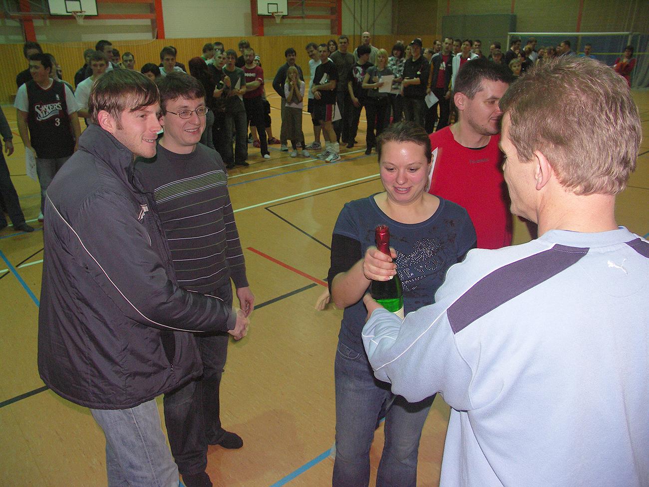 Zipfelmuetzenturnier am 20. Dezember 2008 in der Sporthalle Reichenbach OL
