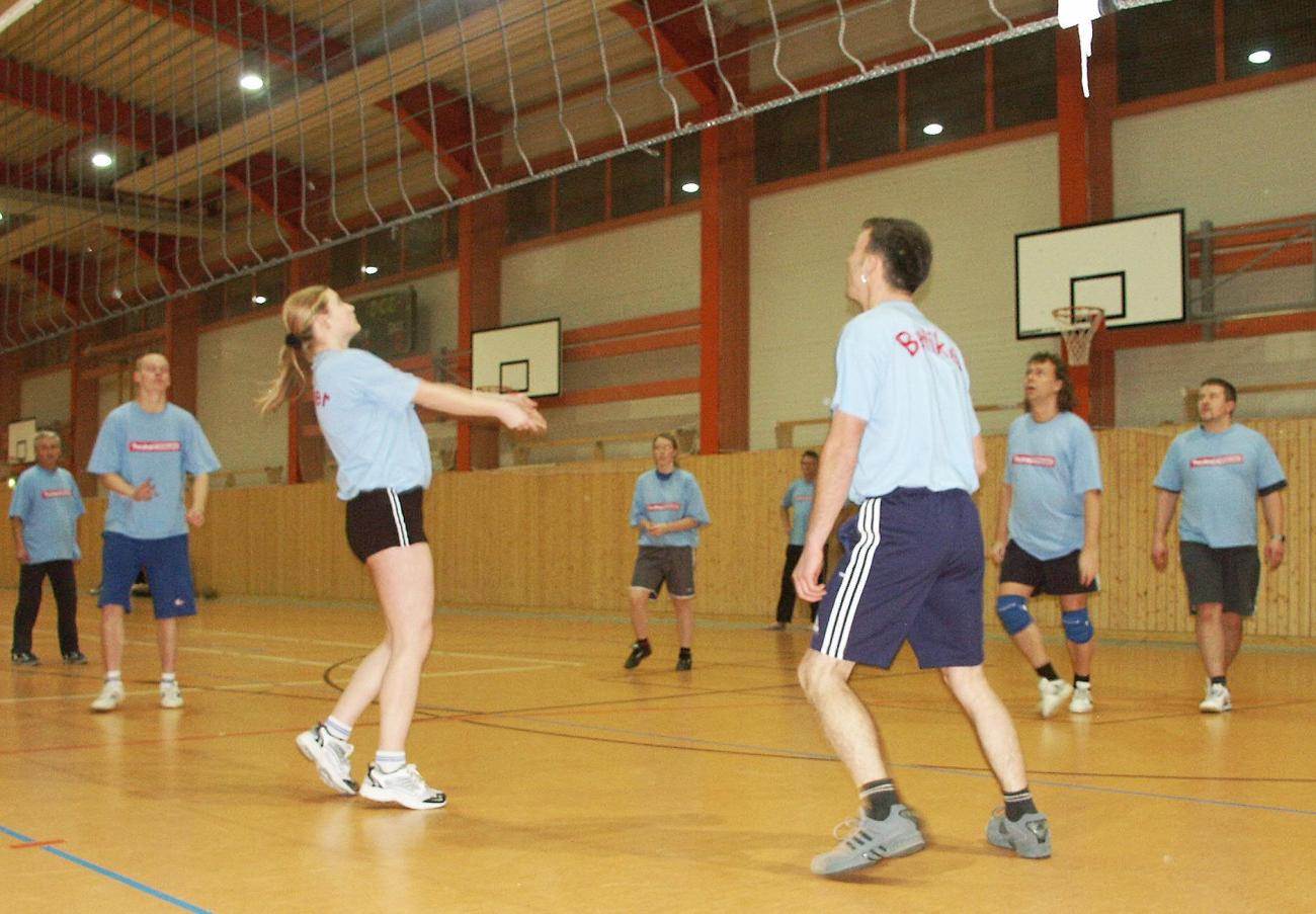 Zipfelmützenturnier 2004 in der Sporthalle Reichenbach OL