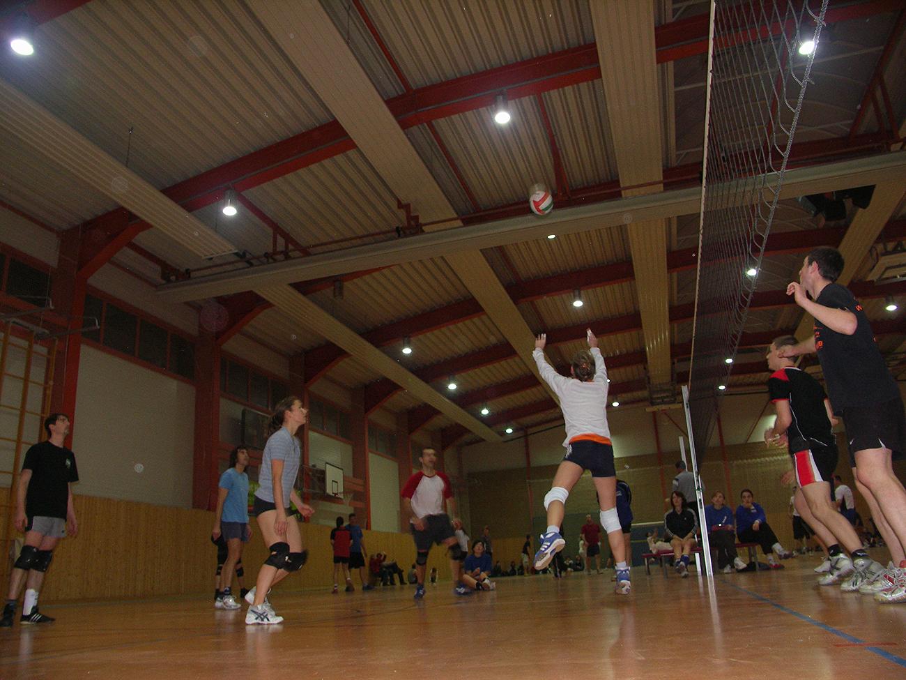 Zipfelmützenturnier am 22. Dezember 2007 in der Sporthalle Reichenbach OL