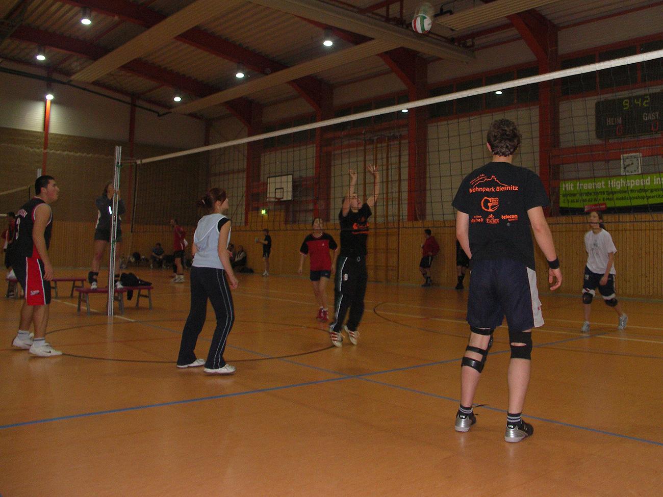 Zipfelmützenturnier am 22. Dezember 2007 in der Sporthalle Reichenbach OL