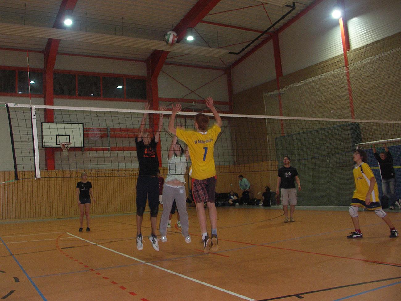Zipfelmützenturnier am 22. Dezember 2007 in der Sporthalle Reichenbach OL