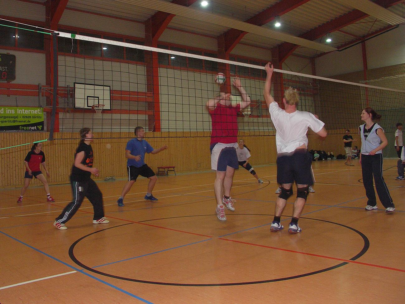 Zipfelmützenturnier am 22. Dezember 2007 in der Sporthalle Reichenbach OL