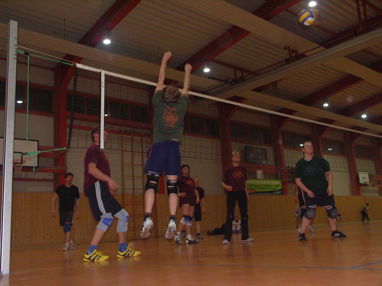 Zipfelmützenturnier am 22. Dezember 2007 in der Sporthalle Reichenbach OL