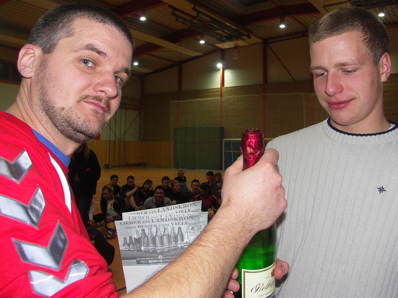 Zipfelmützenturnier am 22. Dezember 2007 in der Sporthalle Reichenbach OL