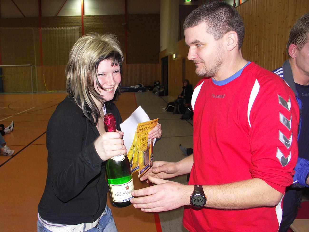 Zipfelmützenturnier am 22. Dezember 2007 in der Sporthalle Reichenbach OL