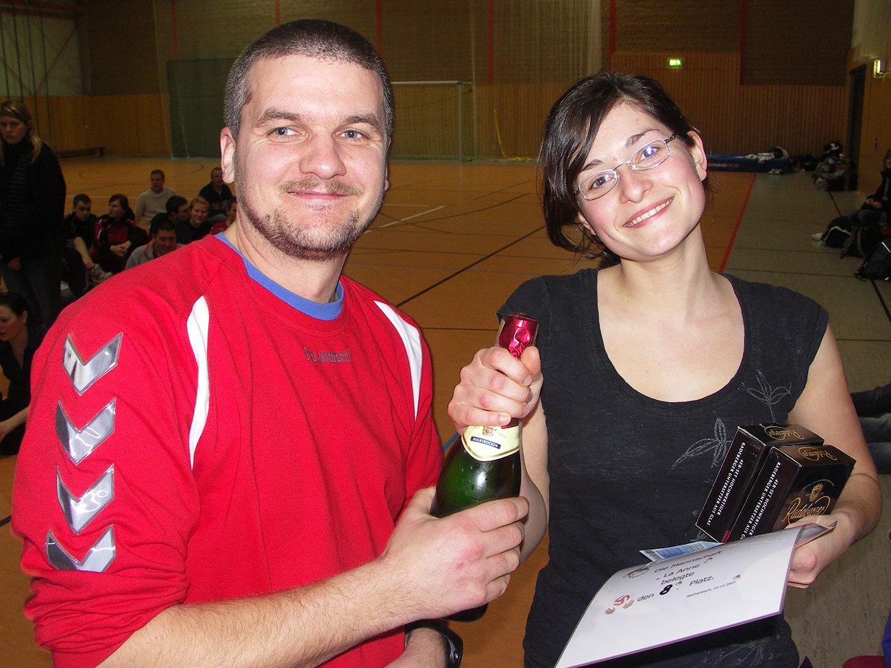 Zipfelmützenturnier am 22. Dezember 2007 in der Sporthalle Reichenbach OL