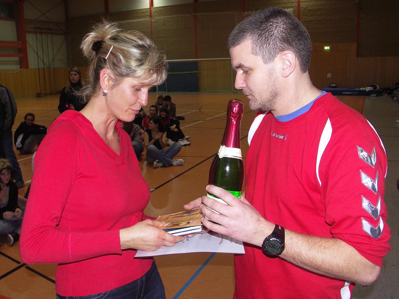 Zipfelmützenturnier am 22. Dezember 2007 in der Sporthalle Reichenbach OL