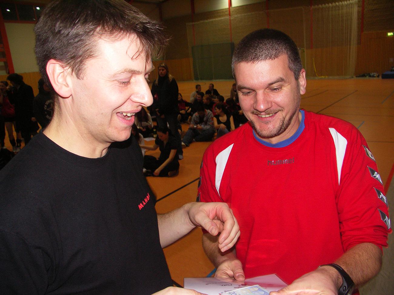 Zipfelmützenturnier am 22. Dezember 2007 in der Sporthalle Reichenbach OL