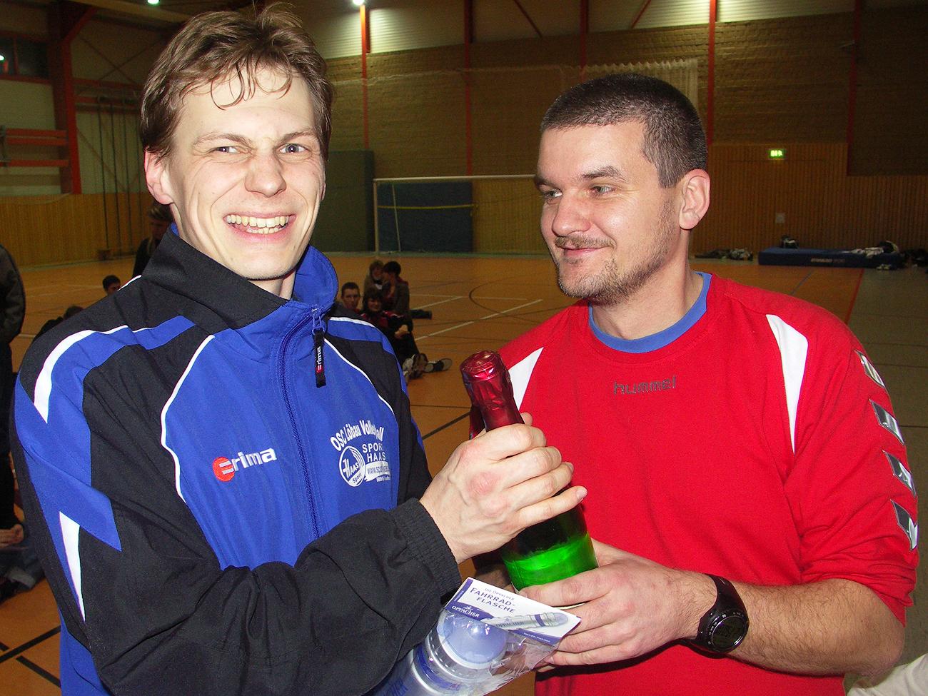 Zipfelmützenturnier am 22. Dezember 2007 in der Sporthalle Reichenbach OL