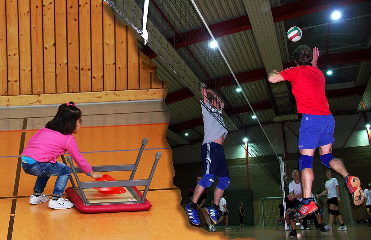 8. Juni - Bambini-Kindersport und Volleyball- Jugendtraining