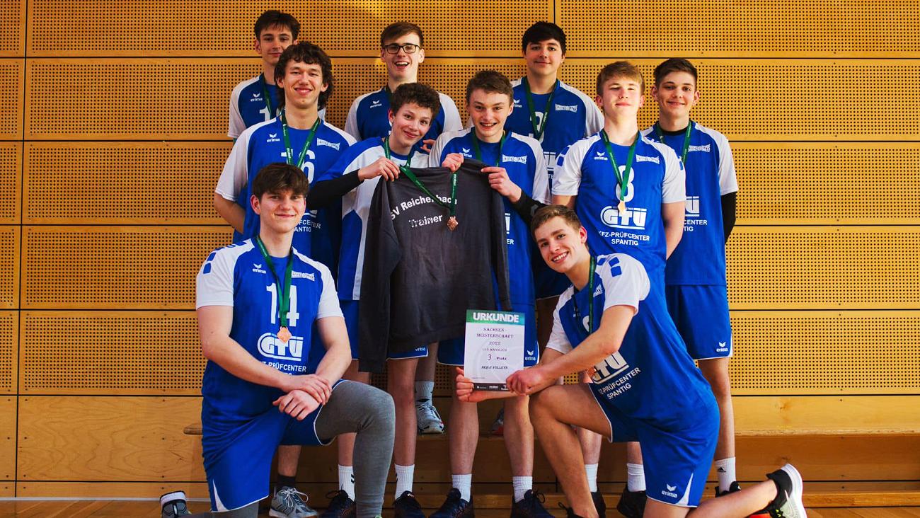 Volleyball-Nachwuchs - Bezirksmeisterschaft U18 männlich