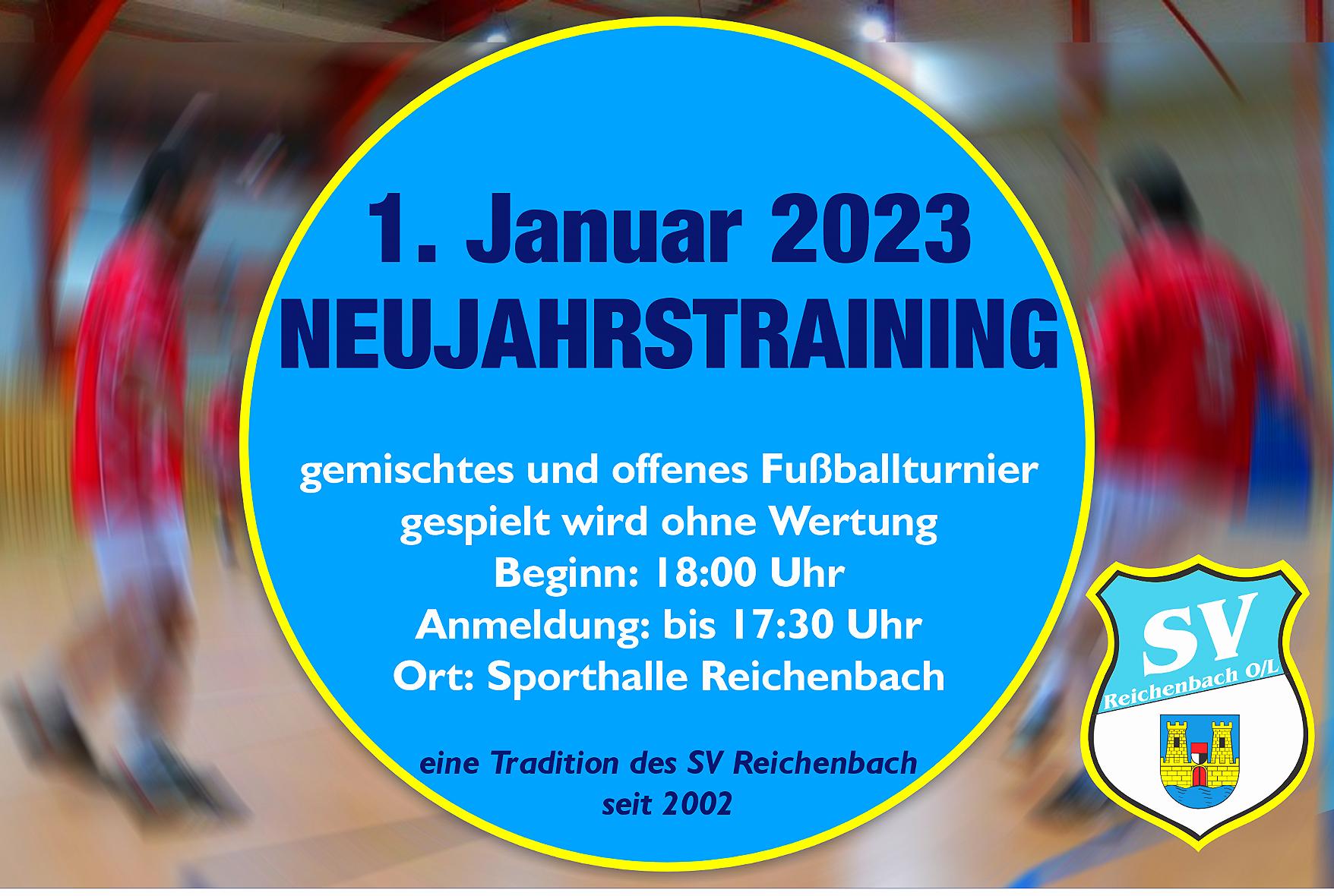 Fußball - NEUJAHRSTRAINING 2023